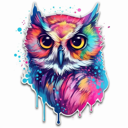 owl Vinyl Decal Sticker for Car, Laptop, Tumbler and more # 008106