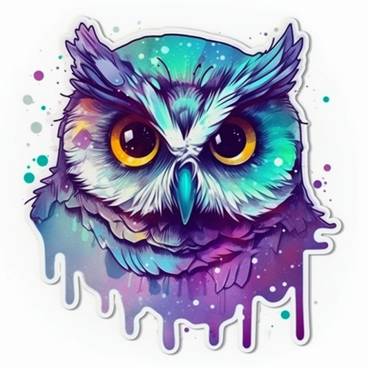 owl Vinyl Decal Sticker for Car, Laptop, Tumbler and more # 008119