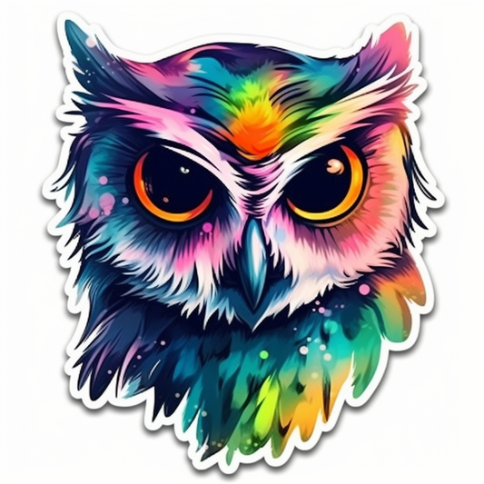 owl Vinyl Decal Sticker for Car, Laptop, Tumbler and more # 008130