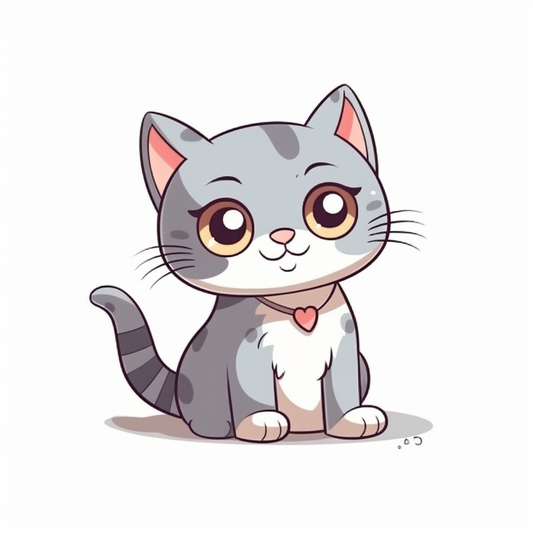 Cute Cat Vinyl Decal Sticker for Car, Laptop, Tumbler and more # 003953