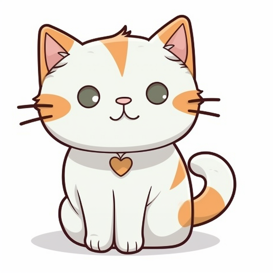 Cute Cat Vinyl Decal Sticker for Car, Laptop, Tumbler and more # 003983