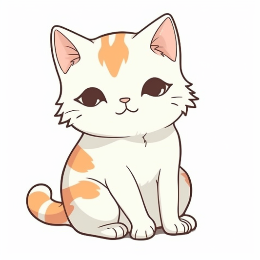 Cute Cat Vinyl Decal Sticker for Car, Laptop, Tumbler and more # 003981