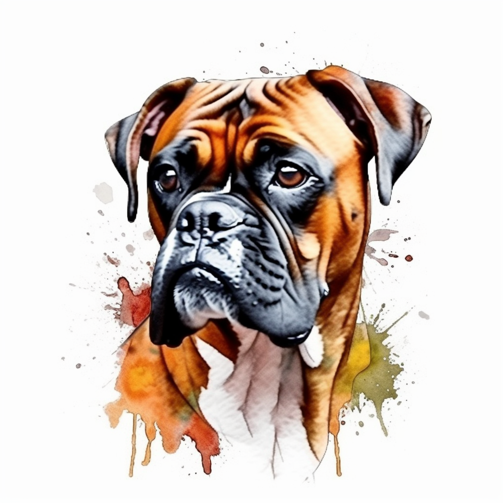 Boxer Dog Vinyl Decal Sticker for Car, Laptop, Tumbler and more # 2217