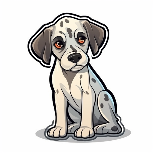 Great Dane Dog Vinyl Decal Sticker for Car, Laptop, Tumbler and more # 002079