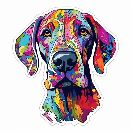 Great Dane Dog Vinyl Decal Sticker for Car, Laptop, Tumbler and more # 2259