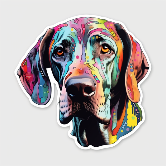 Great Dane Dog Vinyl Decal Sticker for Car, Laptop, Tumbler and more # Great Dane Collection