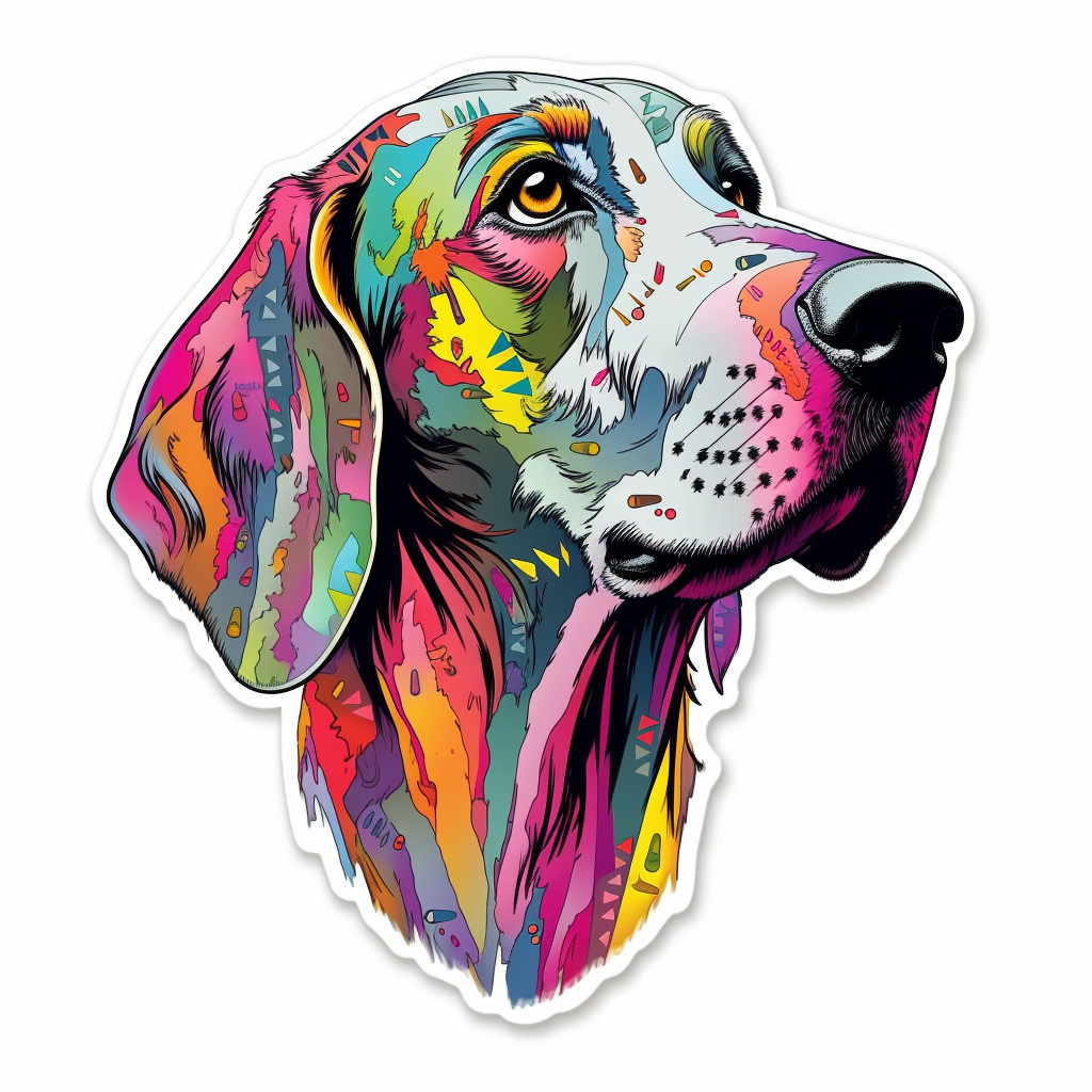 Great Dane Dog Vinyl Decal Sticker for Car, Laptop, Tumbler and more # 2257