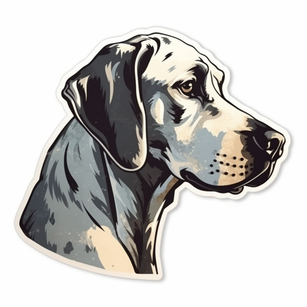 Great Dane Dog Vinyl Decal Sticker for Car, Laptop, Tumbler and more ...