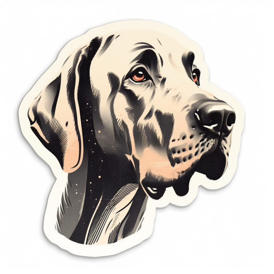 Great Dane Dog Vinyl Decal Sticker for Car, Laptop, Tumbler and more # 2280