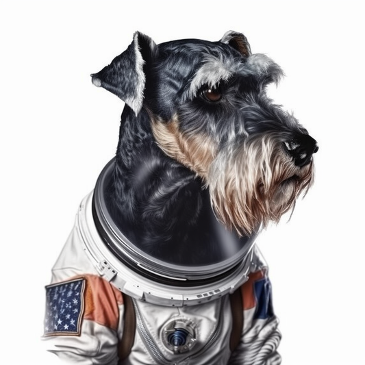Miniature Schnauzer Dog Vinyl Decal Sticker for Car, Laptop, Tumbler and more # 00224