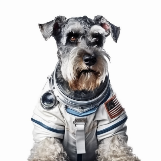 Schnauzer Dog Vinyl Decal Sticker for Car, Laptop, Tumbler and more # 2343