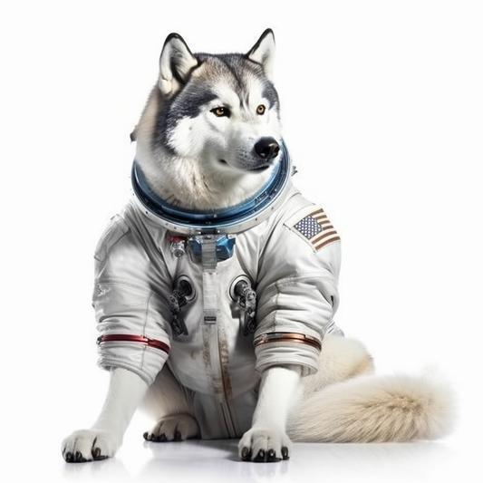 Siberian Dog Vinyl Decal Sticker for Car, Laptop, Tumbler and more # 002439