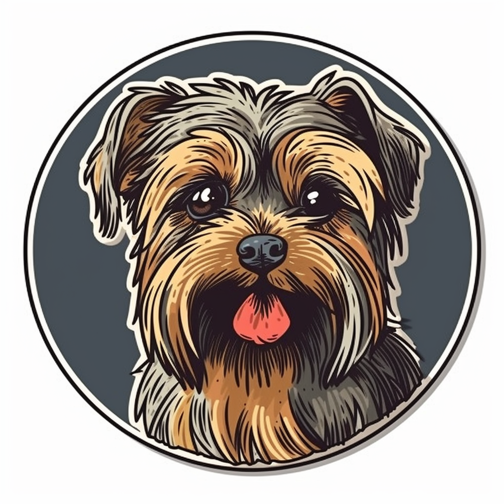 Yorkshire Dog Vinyl Decal Sticker for Car, Laptop, Tumbler and more # 2166