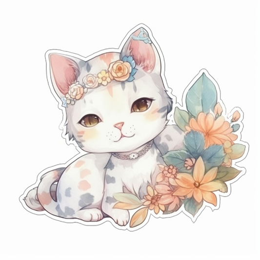 Egyptian Mau Cat Vinyl Decal Sticker for Car, Laptop, Tumbler and more # 007761