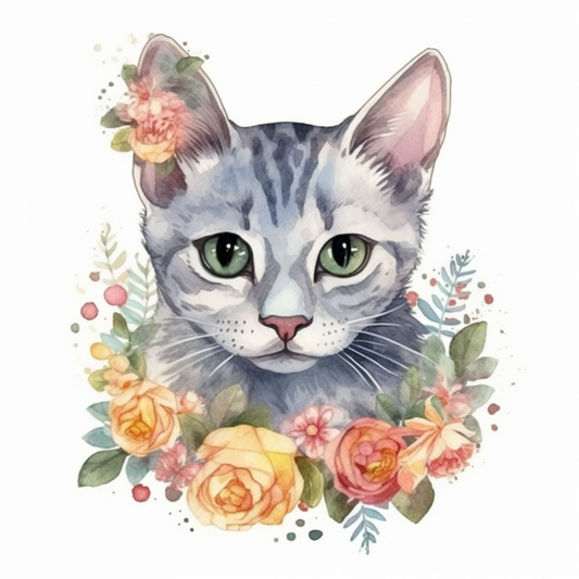 Egyptian Mau Cat Vinyl Decal Sticker for Car, Laptop, Tumbler and more # 007725