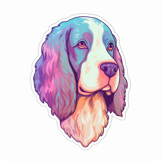 English Springer Spaniel Dog Vinyl Decal Sticker for Car, Laptop, Tumbler and more # 007494
