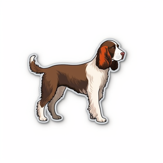 English Springer Spaniel Dog Vinyl Decal Sticker for Car, Laptop, Tumbler and more # 007458