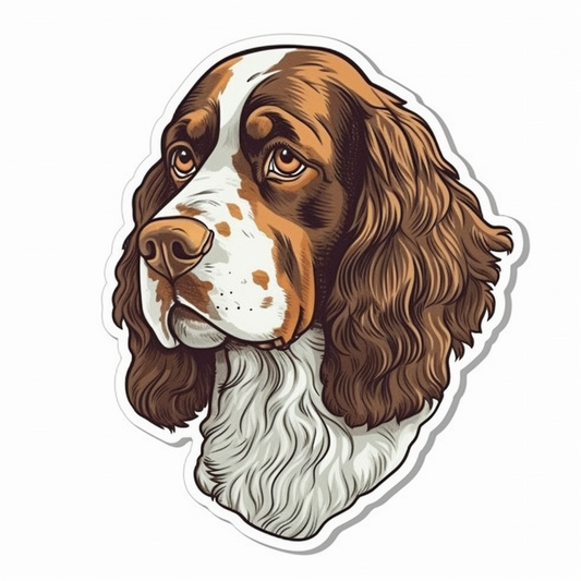 English Springer Spaniel Dog Vinyl Decal Sticker for Car, Laptop, Tumbler and more # 007461