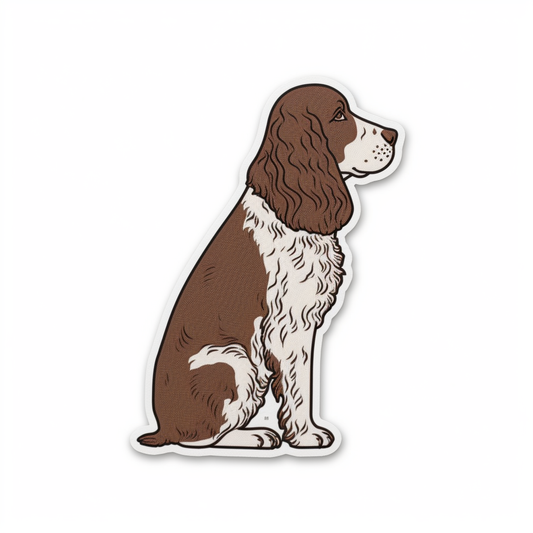English Springer Spaniel Dog Vinyl Decal Sticker for Car, Laptop, Tumbler and more # 007476