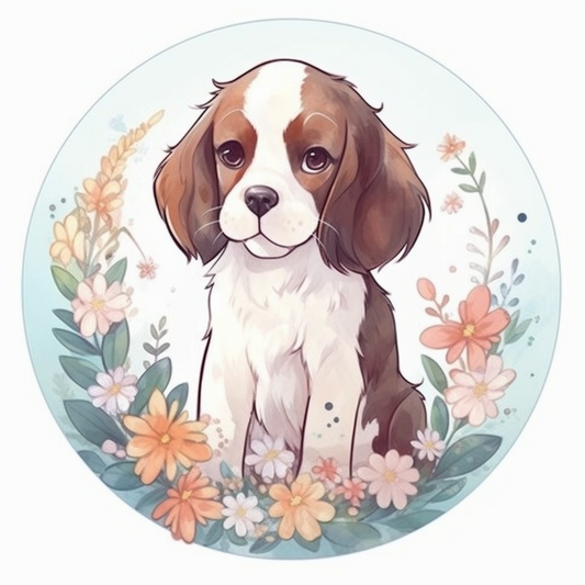 English Springer Spaniel Dog Vinyl Decal Sticker for Car, Laptop, Tumbler and more # 007505