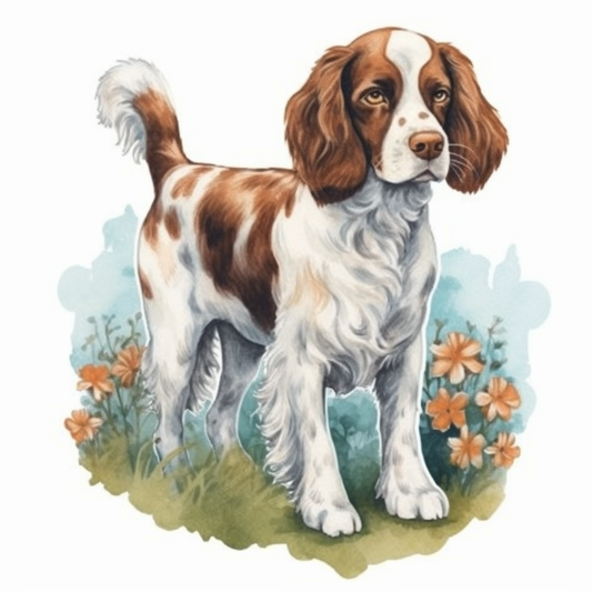 English Springer Spaniel Dog Vinyl Decal Sticker for Car, Laptop, Tumbler and more # 007512