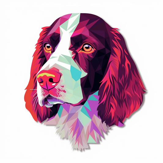 English Springer Spaniel Dog Vinyl Decal Sticker for Car, Laptop, Tumbler and more # 007526