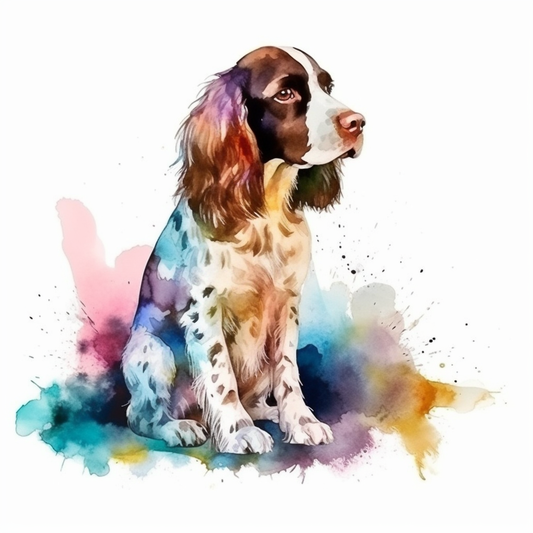 English Springer Spaniel Dog Vinyl Decal Sticker for Car, Laptop, Tumbler and more # 007531
