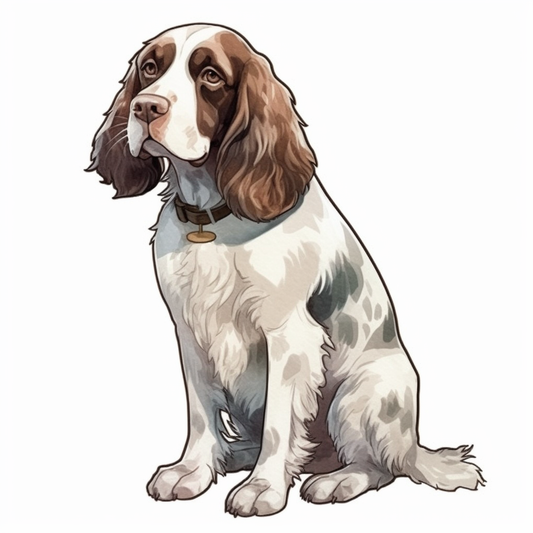 English Springer Spaniel Dog Vinyl Decal Sticker for Car, Laptop, Tumbler and more # 007525