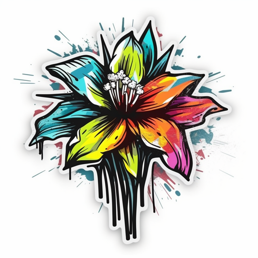 Daffodil Flower Vinyl Decal Sticker for Car, Laptop, Tumbler and more # 00579
