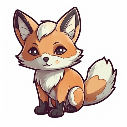 Fox Vinyl Decal Sticker for Car, Laptop, Tumbler and more # 00426
