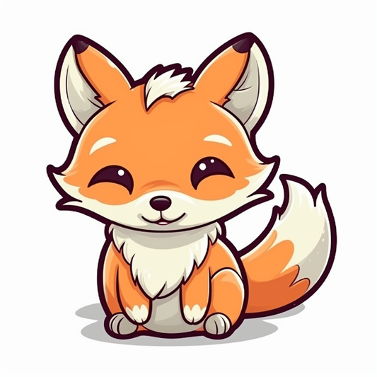 Fox Vinyl Decal Sticker for Car, Laptop, Tumbler and more # 00453