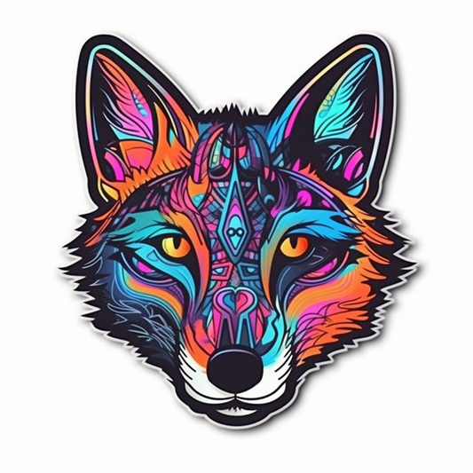Fox Vinyl Decal Sticker for Car, Laptop, Tumbler and more # 00462