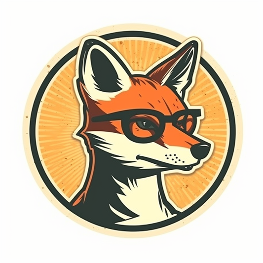 Fox Vinyl Decal Sticker for Car, Laptop, Tumbler and more # 00463