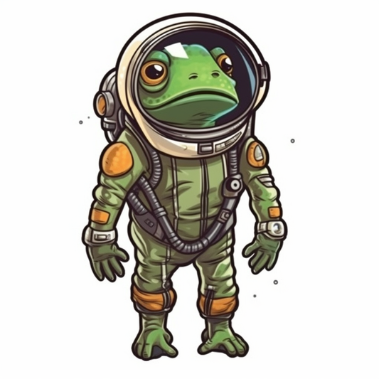 Frog Vinyl Decal Sticker for Car, Laptop, Tumbler and more # 006491