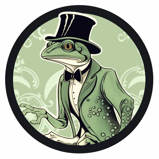 Frog Vinyl Decal Sticker for Car, Laptop, Tumbler and more # 006500