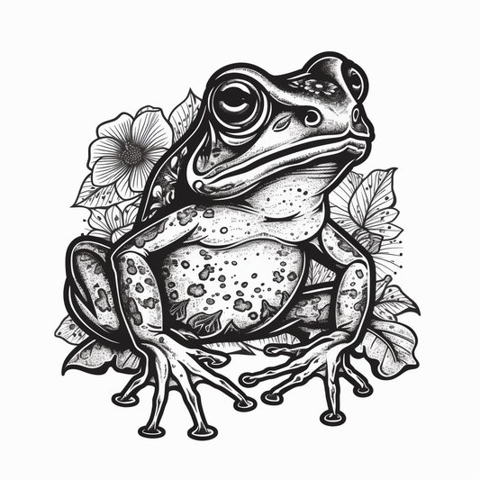 Frog Vinyl Decal Sticker for Car, Laptop, Tumbler and more # 006455