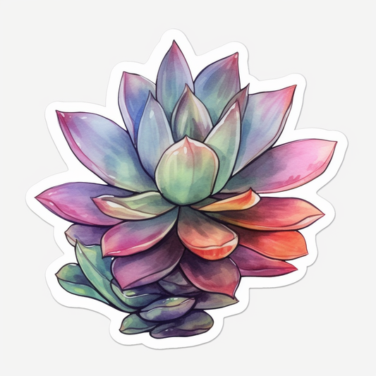 Gasteria Succulent Vinyl Decal Sticker for Car, Laptop, Tumbler and more # 006603
