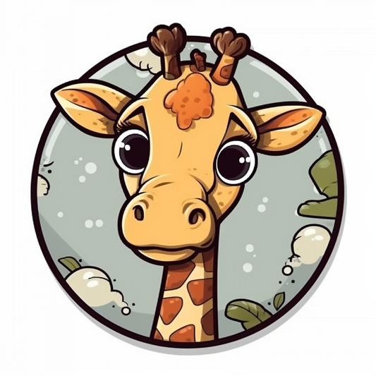 Giraffe Vinyl Decal Sticker for Car, Laptop, Tumbler and more # 001753