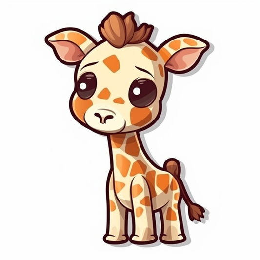 Giraffe Vinyl Decal Sticker for Car, Laptop, Tumbler and more # 001750