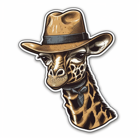 Giraffe Vinyl Decal Sticker for Car, Laptop, Tumbler and more # 001757