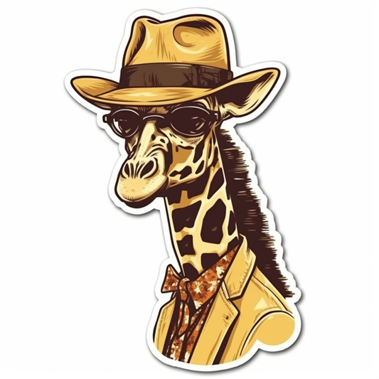 Giraffe Vinyl Decal Sticker for Car, Laptop, Tumbler and more # 001752