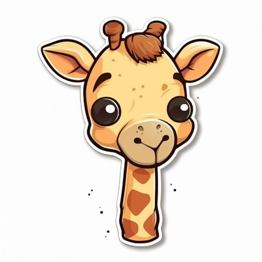 Giraffe Vinyl Decal Sticker for Car, Laptop, Tumbler and more # 001759