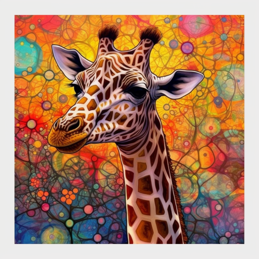 Giraffe Vinyl Decal Sticker for Car, Laptop, Tumbler and more # 001769