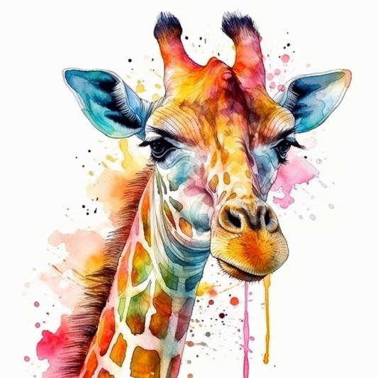 Giraffe Vinyl Decal Sticker for Car, Laptop, Tumbler and more # 001777