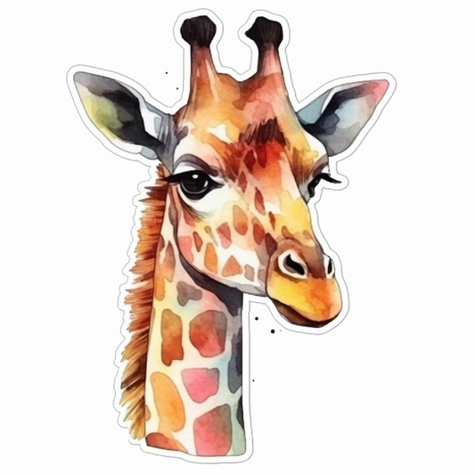 Giraffe Vinyl Decal Sticker for Car, Laptop, Tumbler and more # 001780