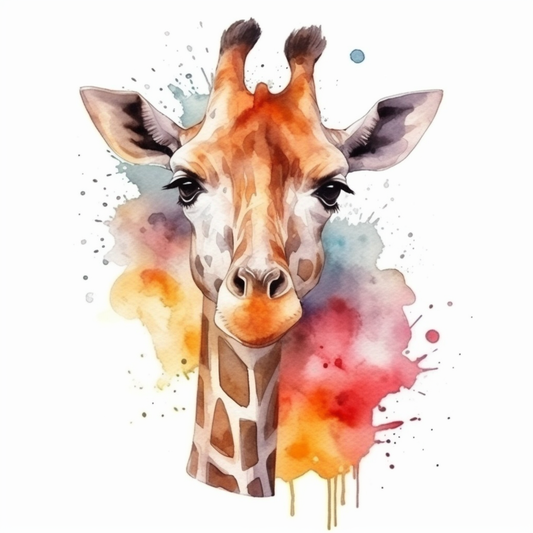 Giraffe Vinyl Decal Sticker for Car, Laptop, Tumbler and more # 001776