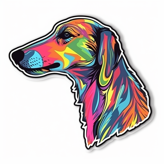 Greyhound Dog Vinyl Decal Sticker for Car, Laptop, Tumbler and more # 007793