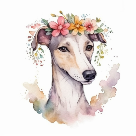Greyhound Dog Vinyl Decal Sticker for Car, Laptop, Tumbler and more # 007785
