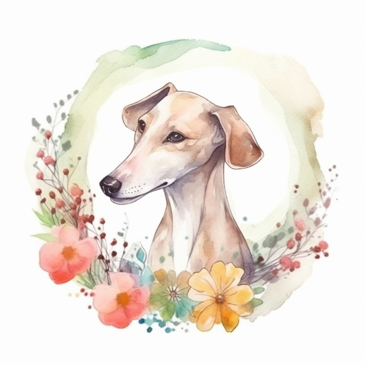 Greyhound Dog Vinyl Decal Sticker for Car, Laptop, Tumbler and more # 007803