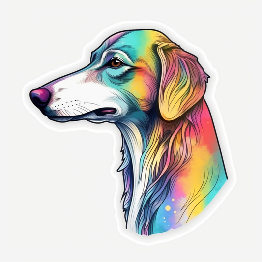 Greyhound Dog Vinyl Decal Sticker for Car, Laptop, Tumbler and more # 007802